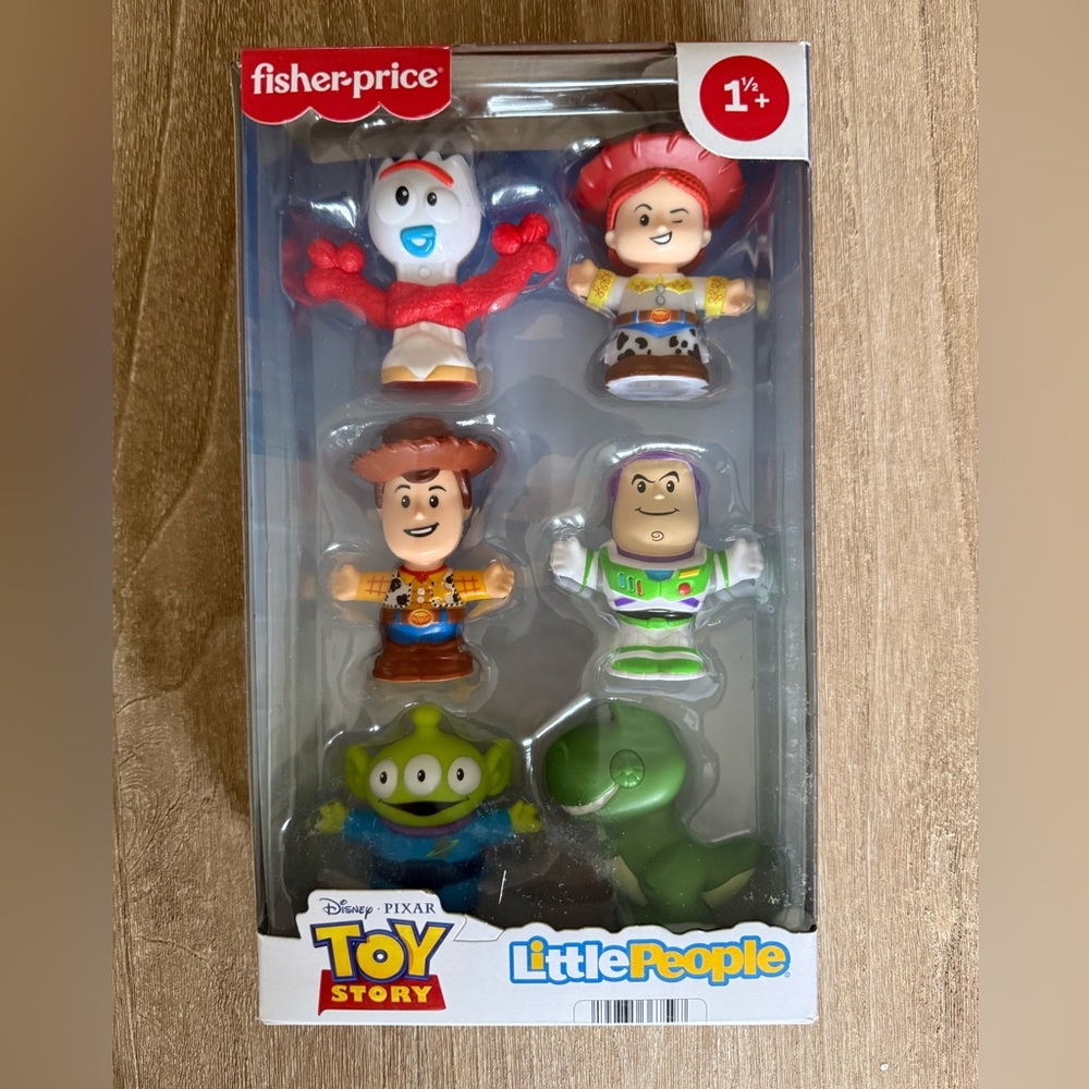 Fisher Price Little People Disney Pixar Toy Story 6 PC Figure Set for Kids NEW!